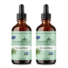 SweetLeaf Stevia Drops 4 oz bouteille vue avant