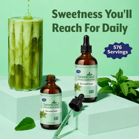 SweetLeaf Stevia Drops 4 oz en usage quotidien