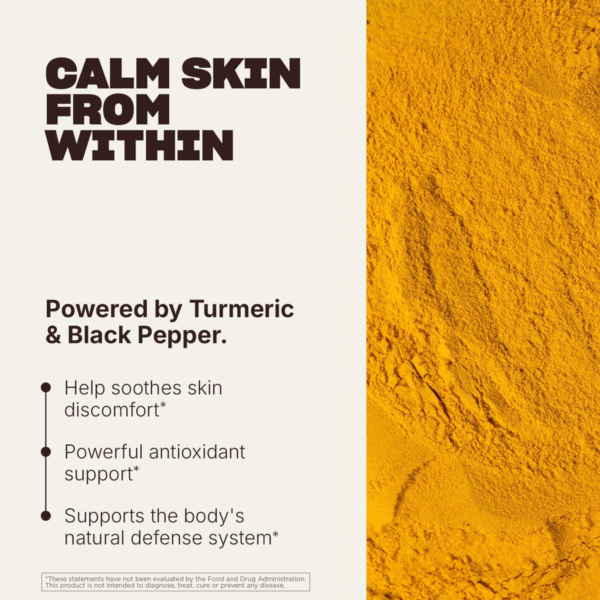 Swisse Plus NAD+ Calm Skin capsules dans un verre d'eau