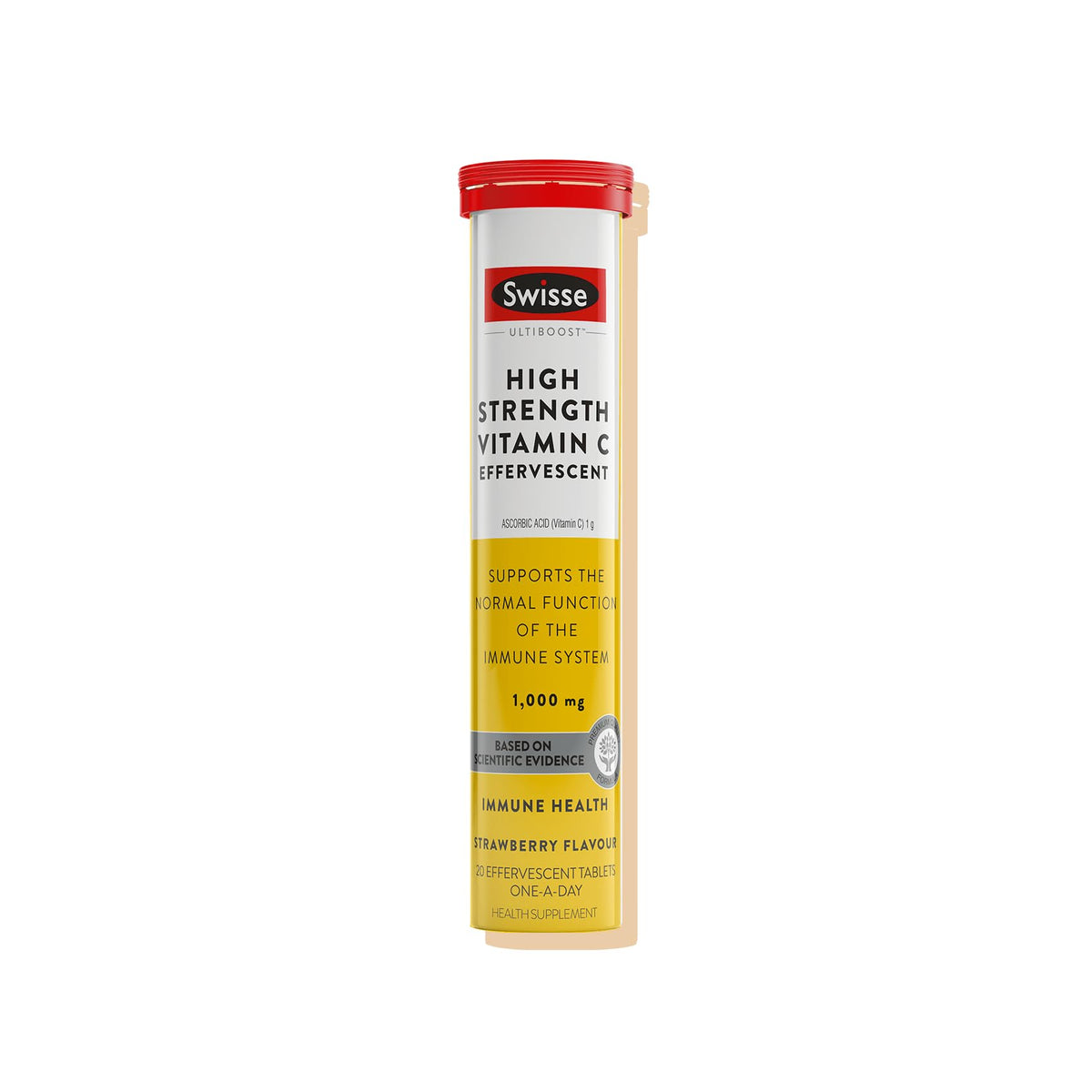 Swisse Vitamine C 1000 mg 60 tablettes effervescentes emballage avant