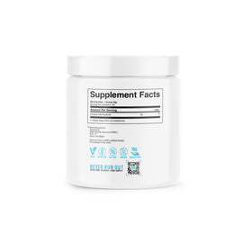 Swolverine créatine monohydrate sur une table avec des équipements de sport