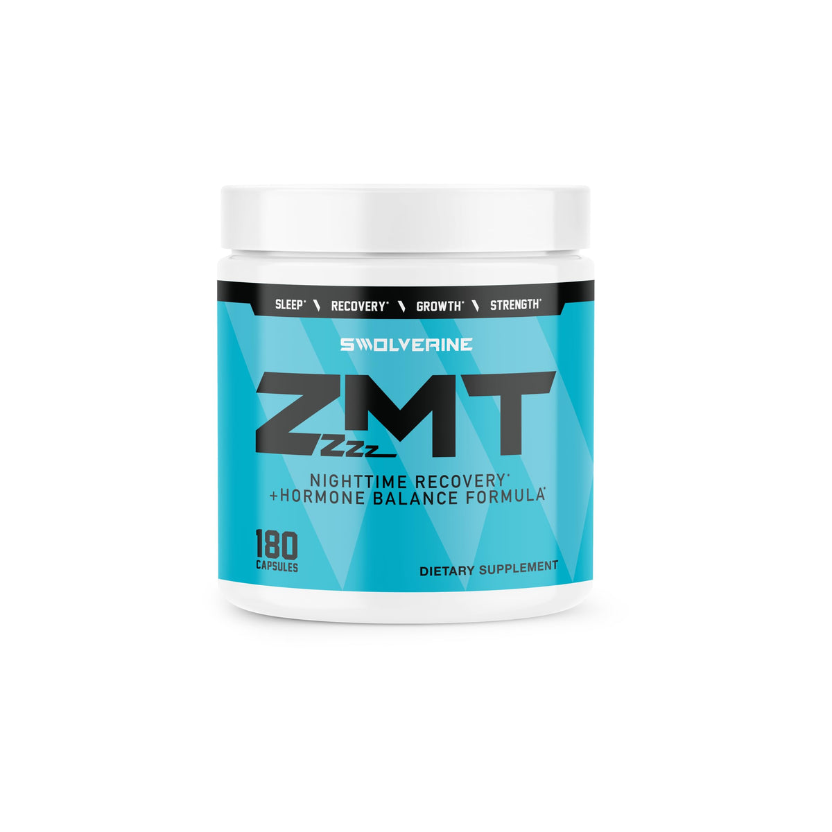 Swolverine ZMT complément alimentaire sommeil 30 portions, vue avant