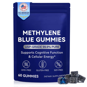 SXOSXO Gummies Methylene Blue 60ct vue avant