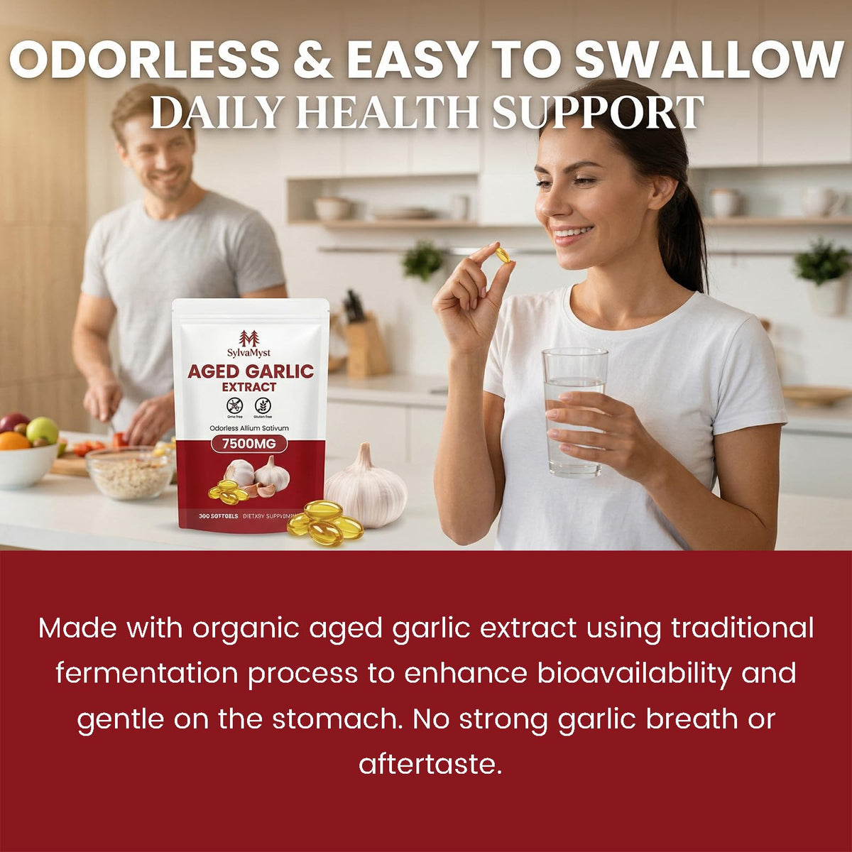 SylvaMyst Ail Vieilli Capsules, informations nutritionnelles