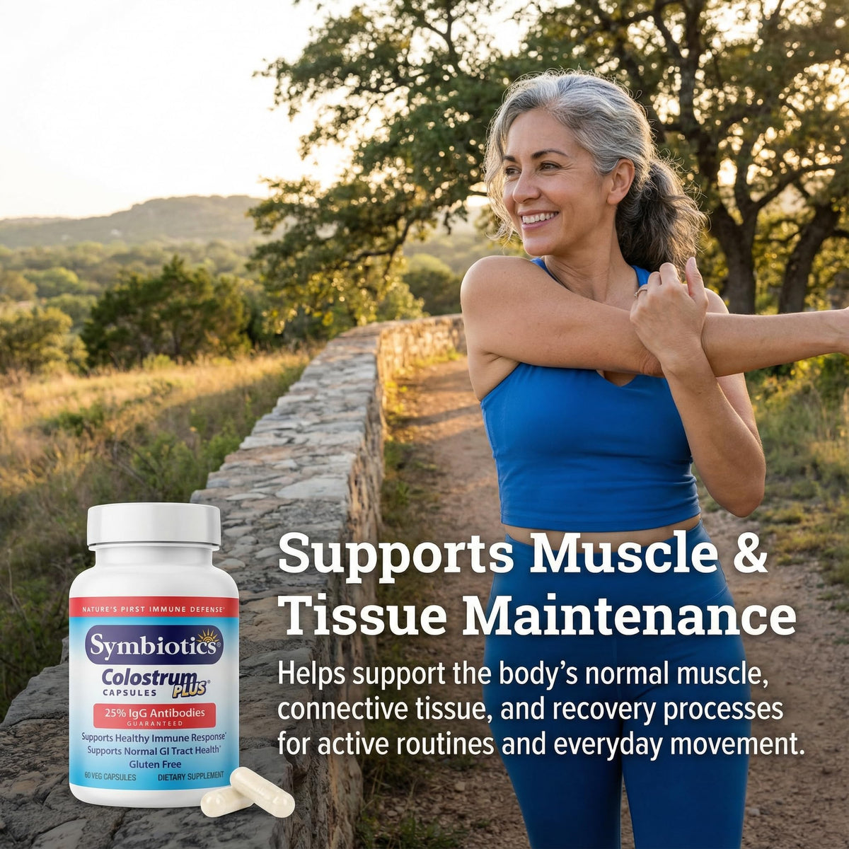 Symbiotics Capsules Végétales de Colostrum 120 unités, zoom sur les capsules