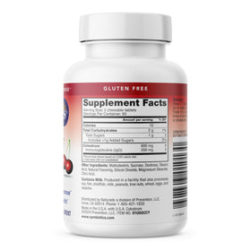 Symbiotics Colostrum Plus Chewables 181g - présentation lifestyle du produit