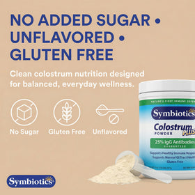 Symbiotics Colostrum Plus Poudre 600g en cuisine