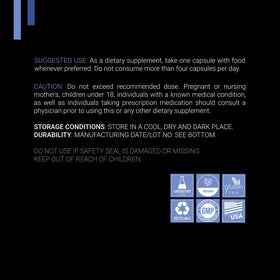 SYMNUTRITION Extrait de Myrtille 1000mg gélules côté vue