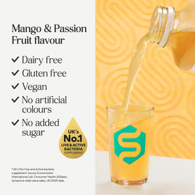 Symprove Mango et Fruit de la Passion 2L - vue de côté