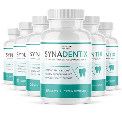 Synadentix comprimés hydroxyapatite et enzymes vue de face