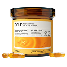Synchro liposomal curcuma 60 capsules vue de face
