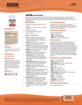 Système Formulas #48 Hq Energy Cardiaque 62g côté droit
