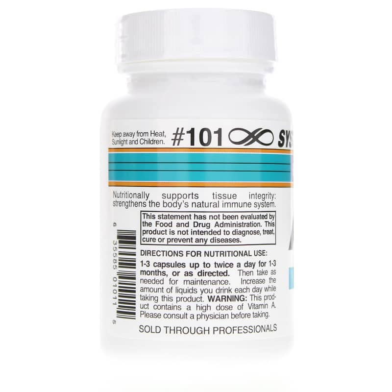 Système Formulas Bio Nutriment #101 capsules dans leur emballage