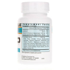 Système Formulas Bio Nutriment #101 capsules ouvertes avec étiquette
