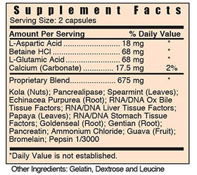 Système Formulas Ds (daily S) 91g vue arrière avec ingrédients