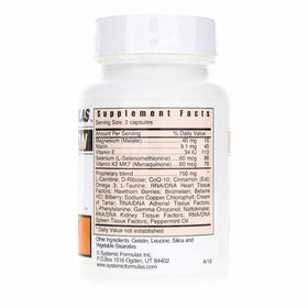 Systemic Formulas #48 Hq Energy Cardiaque 62g emballage