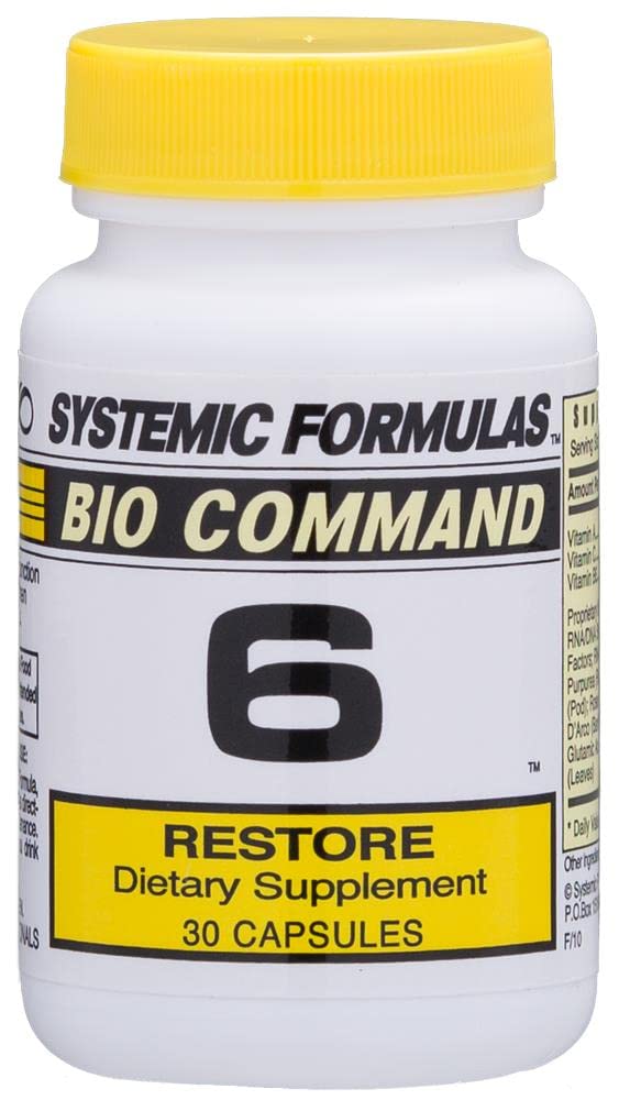 Systemic Formulas 6- Restore bouteille de 32g vue de face