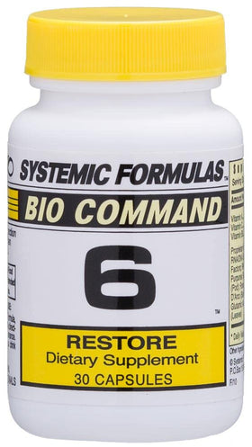 Systemic Formulas 6- Restore bouteille de 32g vue de face