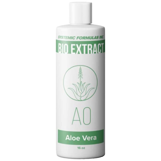 Systemic Formulas Aloe Vera BioExtract 16 Fl Oz vue avant