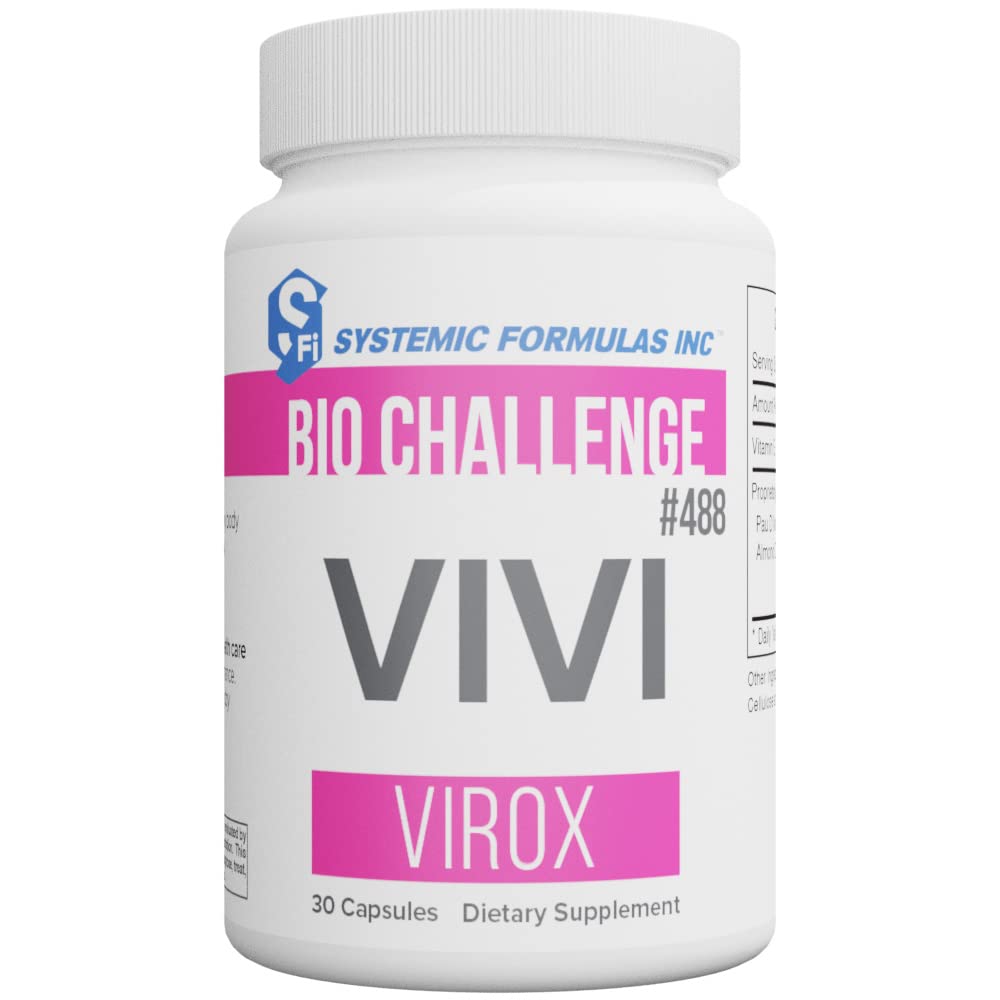 Systemic Formulas Bio Challenge #488 VIVI Virox 30 Capsules front view