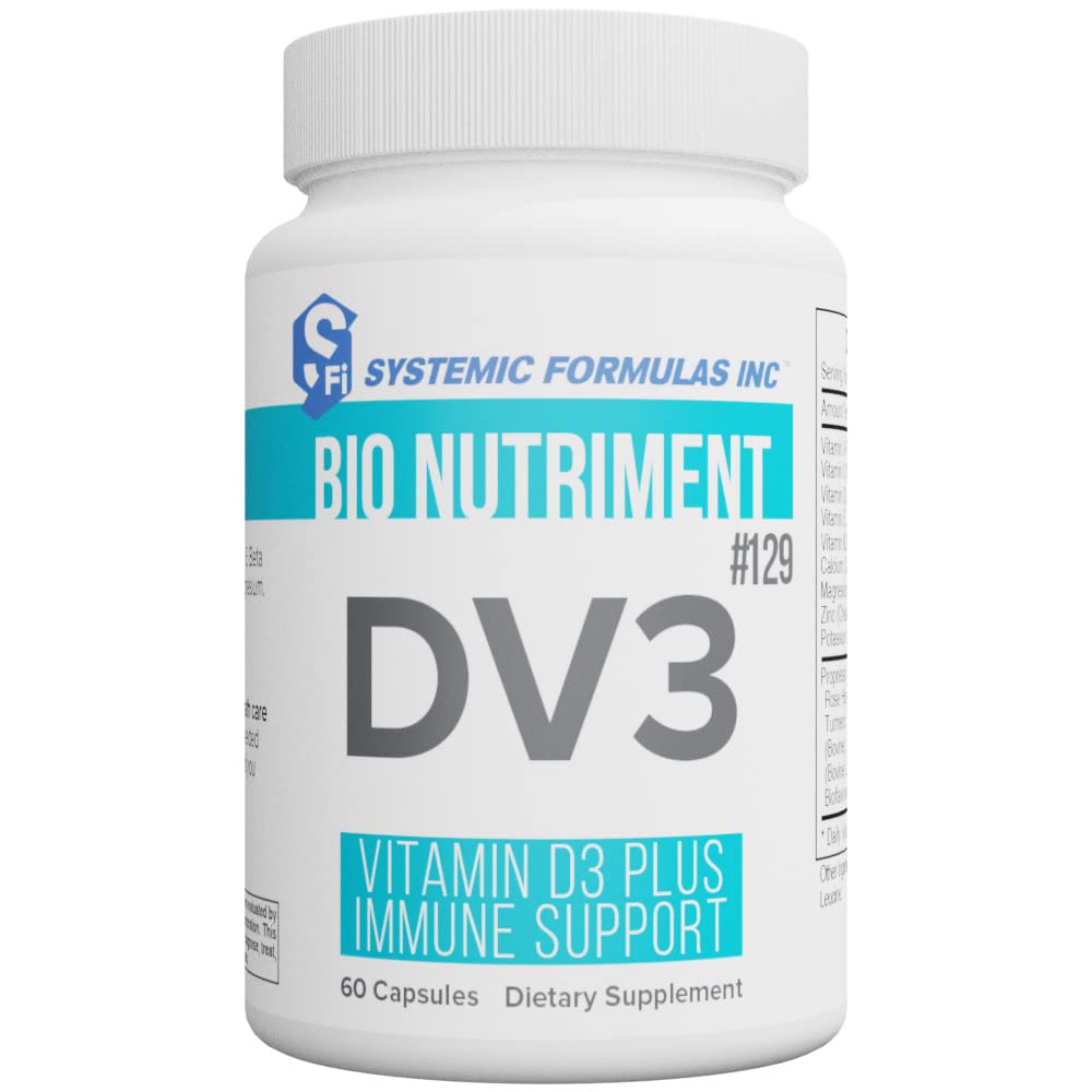 Systemic Formulas DV3 BioNutriment Vitamine D3 K2 59g vue avant