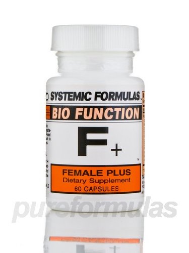 Systemic Formulas F+ Female Plus Bio Function 60 Capsules packaging front view