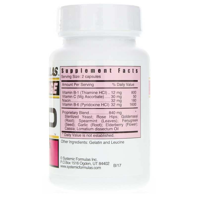 Systemic Formulas Gold daily wellness Plus capsules on a table