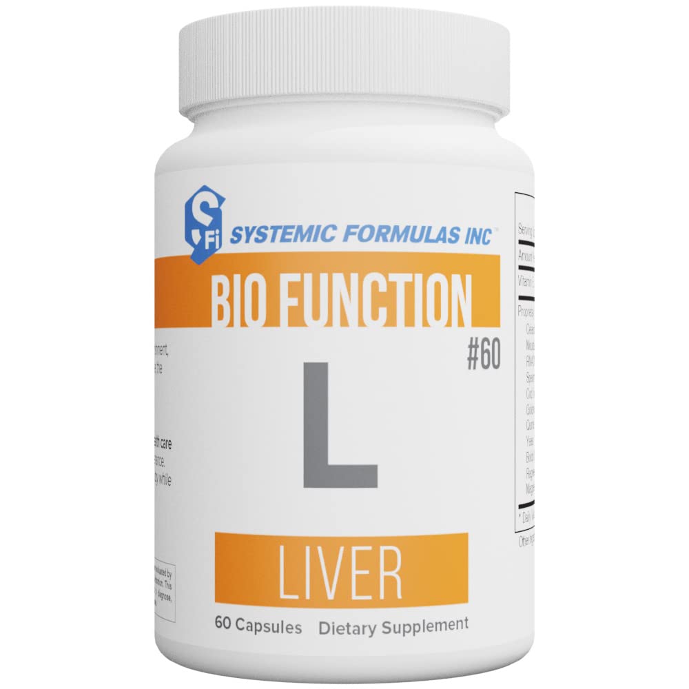 Systemic Formulas L Complément pour le Foie 60 Capsules vue de face