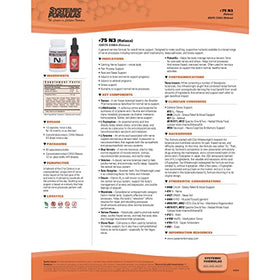 Systemic Formulas N3 daily wellness 60 Capsules avec verre d'eau