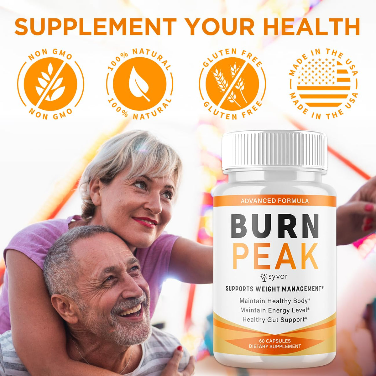 Syvor Capsules Burn Peak en position lifestyle avec un mode de vie actif