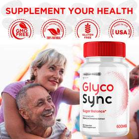 Syvor Glyco Sync Capsules back view with ingredient list