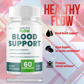 Syvor Healthy Flow Blood 120 Capsules côté