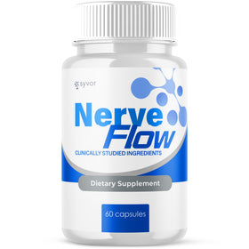 Syvor Nerve Flow Capsules 60, vue de face du flacon