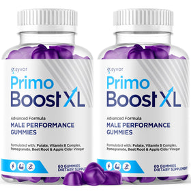 Syvor Primo XL Gummies 120 Gommes vue de face