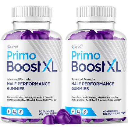 Syvor Primo XL Gummies 120 Gommes vue de face