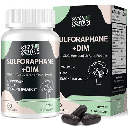 SYZY GENICS Complément Sulforaphane 60 gélules vue de face