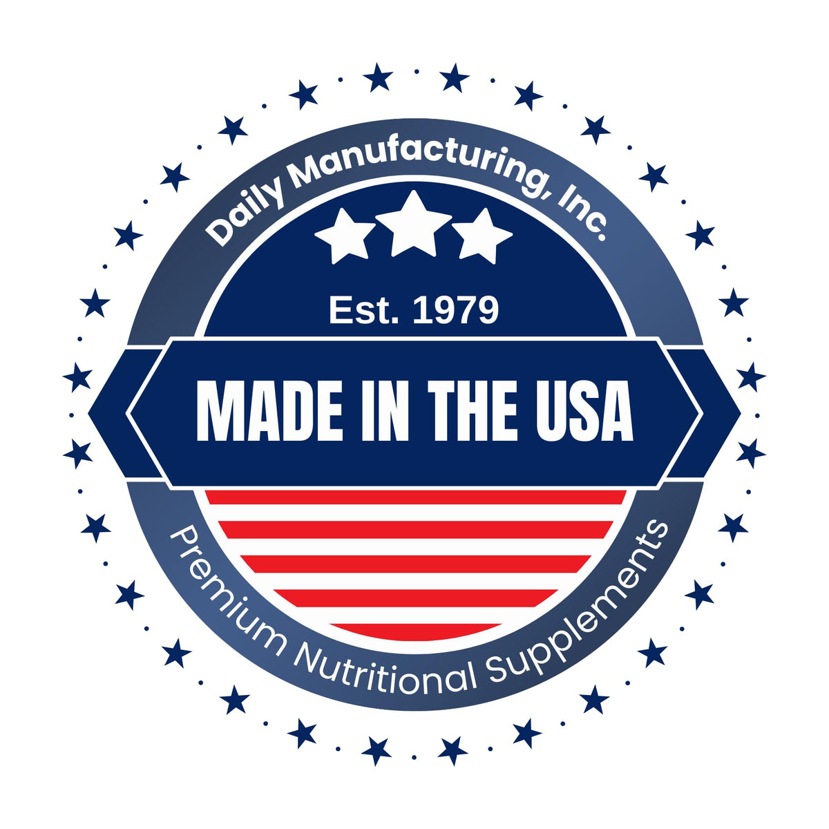 Tableau des ingrédients de Daily Manufacturing Cal-II™
