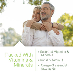 Tableau nutritionnel sur l'emballage des gélules Irwin Naturals