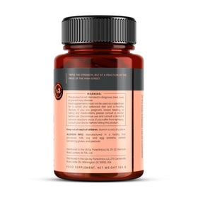 Tablette d'acide hyaluronique pureclinica sur une surface blanche