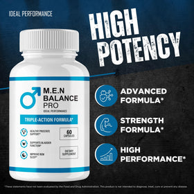 Tablette de capsules M.E.N Balance Pro d'IDEAL PERFORMANCE