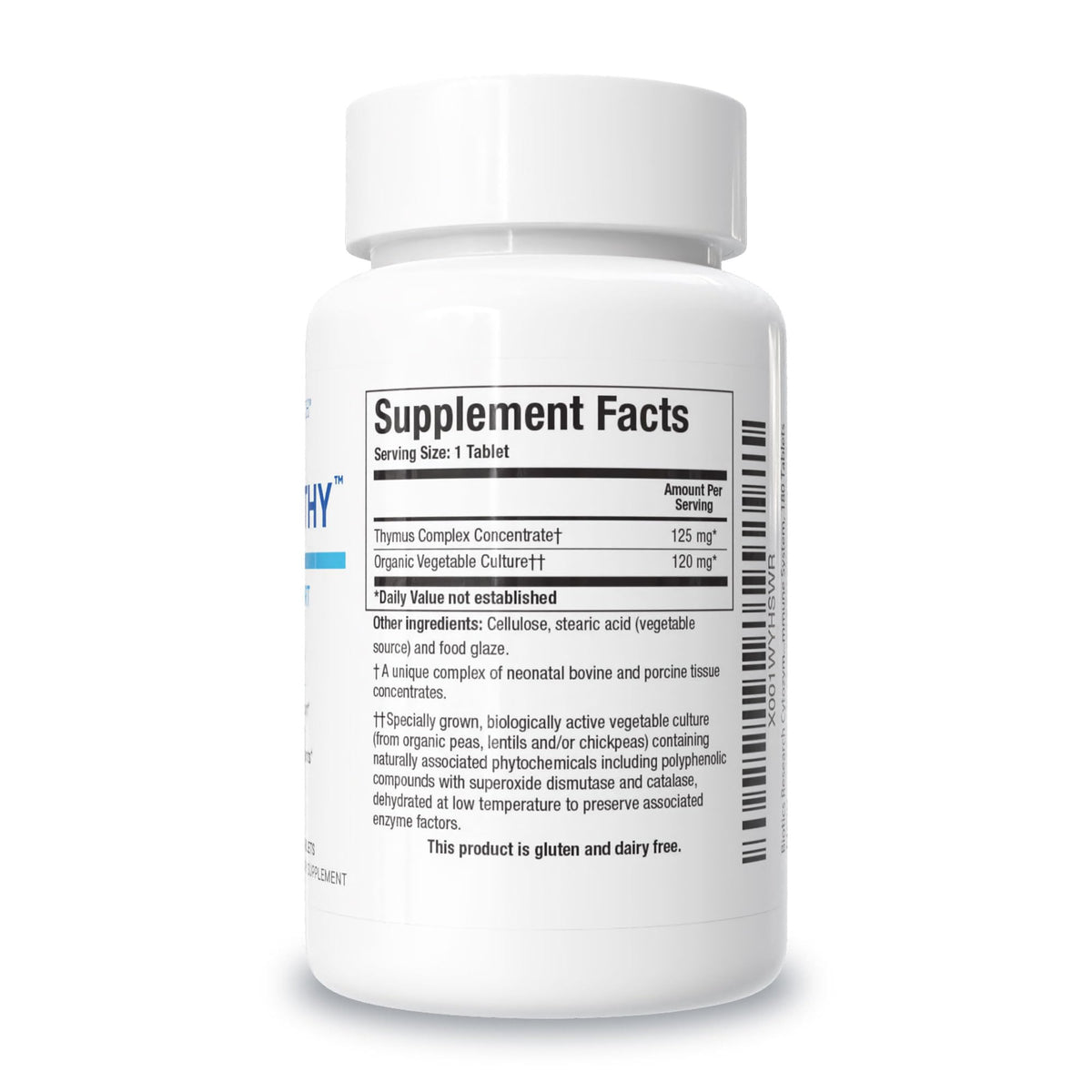 Tablette de Cytozyme Thy 125mg vue de près