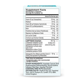 Tablette de dosage du complément Health and Her Probiotiques