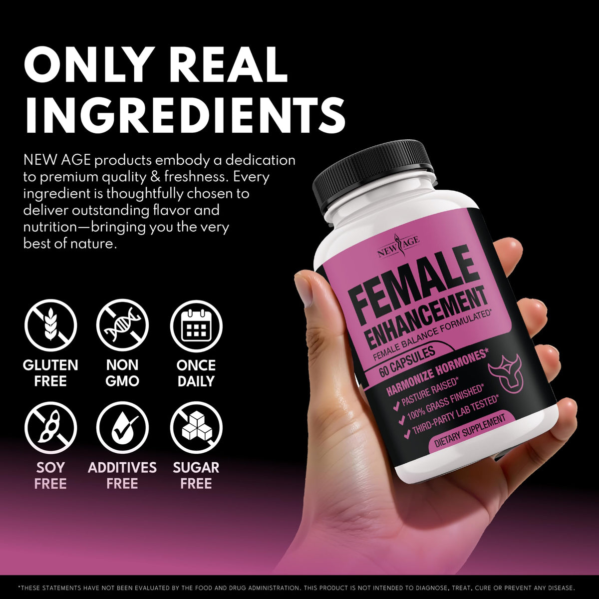 Tablette de dosage du complément NEW AGE avec capsules