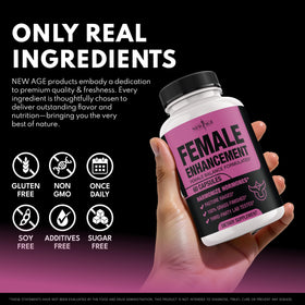 Tablette de dosage du complément NEW AGE avec capsules