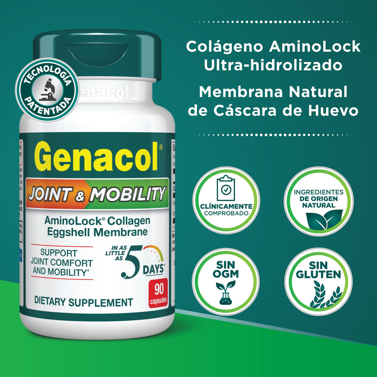 Tablette de Genacol Mobility sur une table
