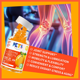 Tablette de gummies Glucosamine Chondroitine Pets Purest