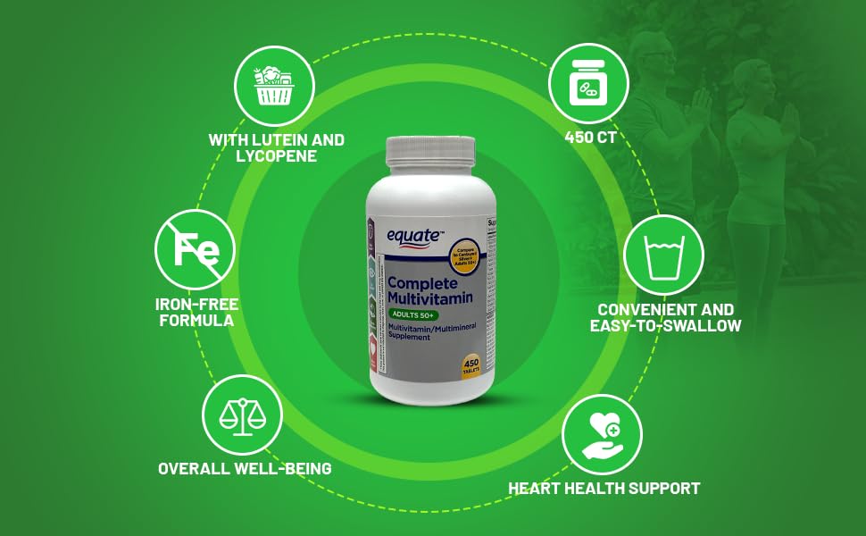 Tablette de Multivitamines Complètes LightSpring en gros plan