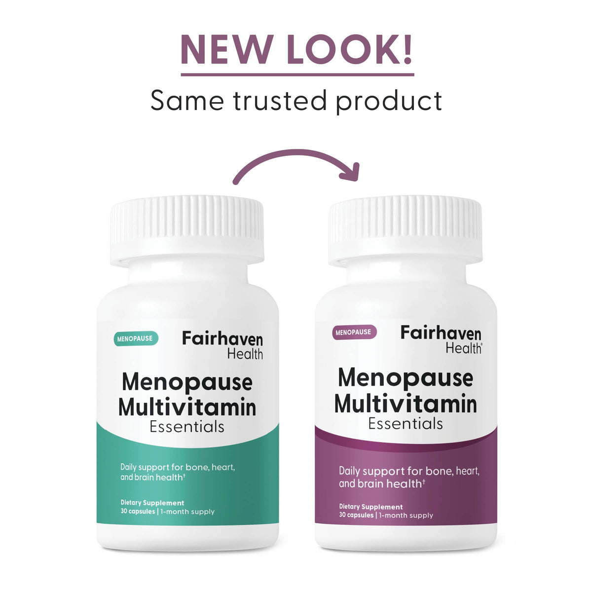 Tablette de Multivitamines Essentielles Fairhaven Health sur une table