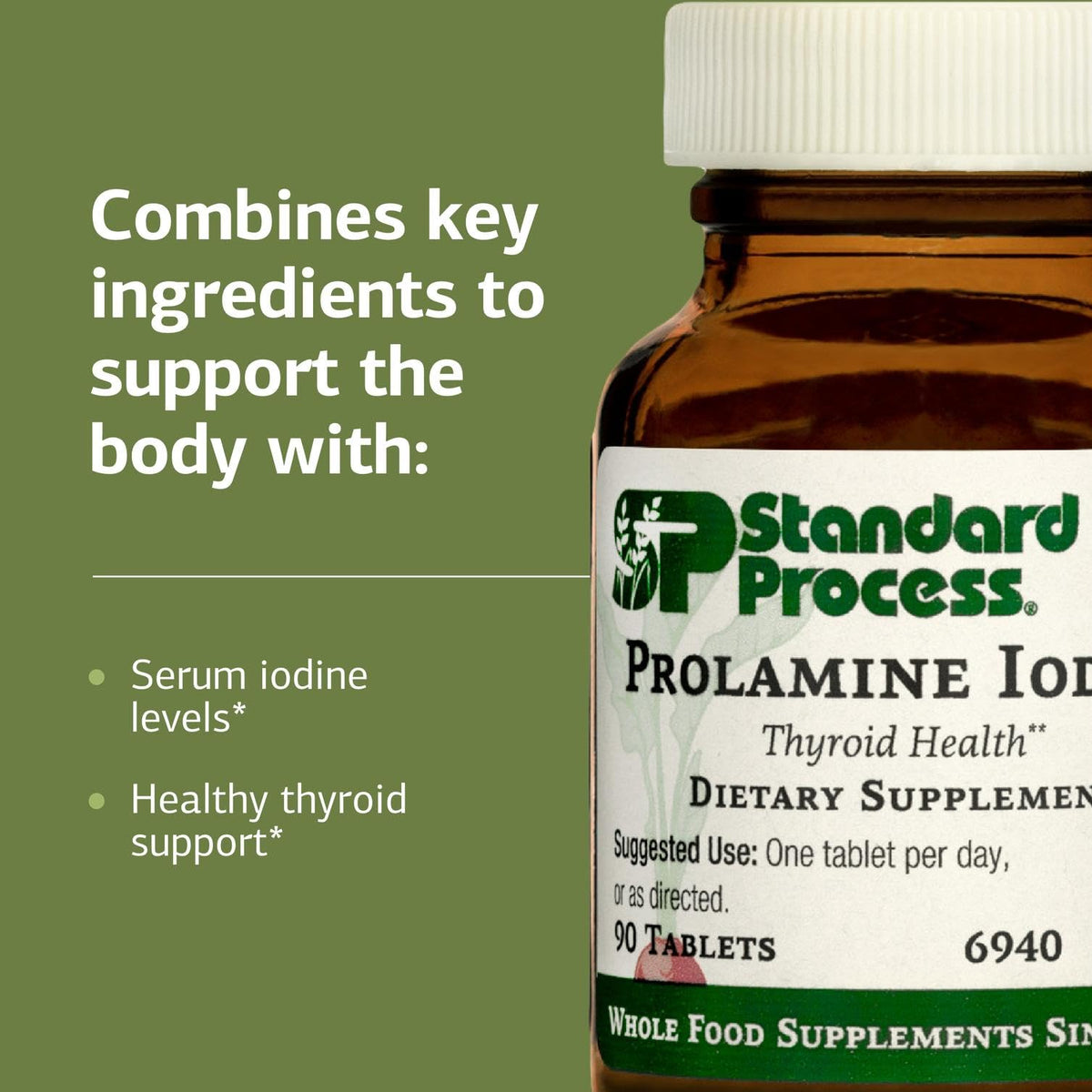 Tablette de Prolamine Iodine avec dosage d'iode 600 mcg