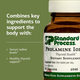 Tablette de Prolamine Iodine avec dosage d'iode 600 mcg
